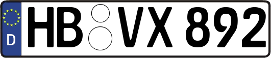 HB-VX892
