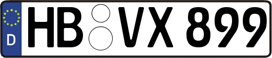 HB-VX899