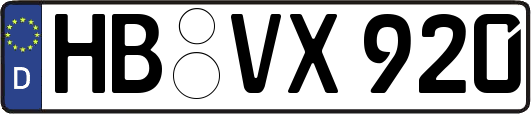 HB-VX920