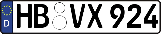 HB-VX924