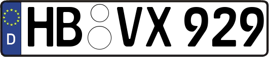 HB-VX929
