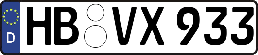 HB-VX933