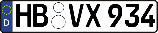 HB-VX934