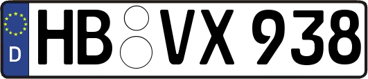 HB-VX938