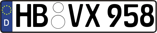 HB-VX958