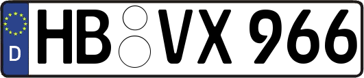 HB-VX966