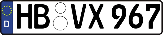 HB-VX967