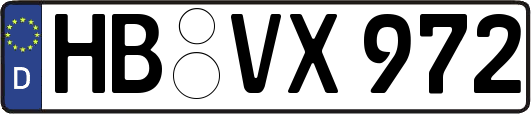 HB-VX972