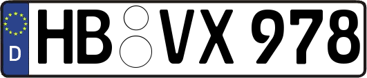 HB-VX978