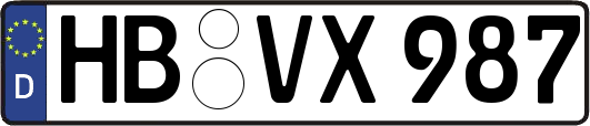 HB-VX987