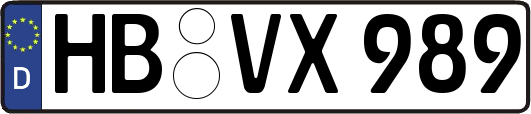 HB-VX989