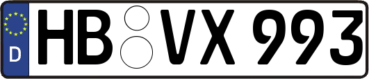 HB-VX993