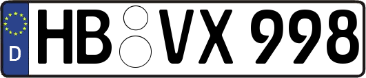 HB-VX998