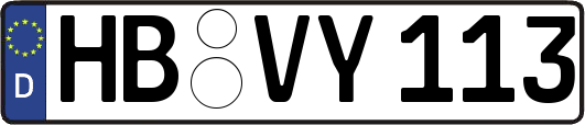 HB-VY113