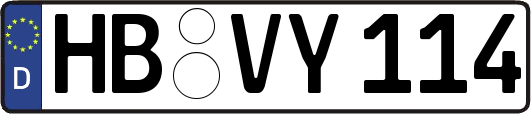 HB-VY114