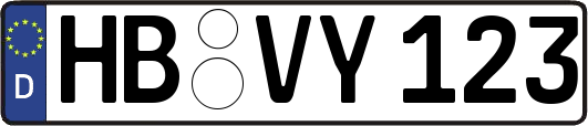 HB-VY123