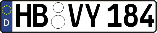 HB-VY184