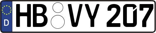 HB-VY207