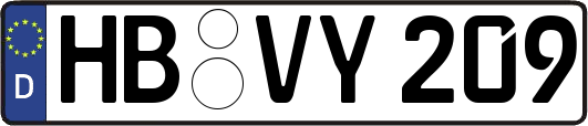 HB-VY209