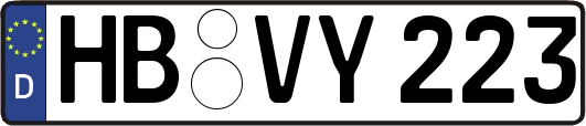 HB-VY223