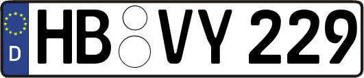 HB-VY229