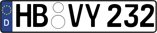 HB-VY232