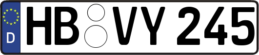 HB-VY245