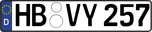 HB-VY257