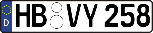 HB-VY258