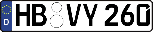 HB-VY260