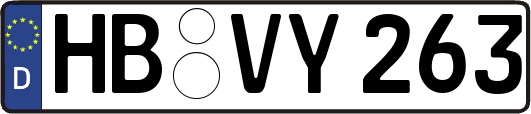 HB-VY263