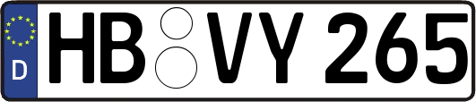 HB-VY265