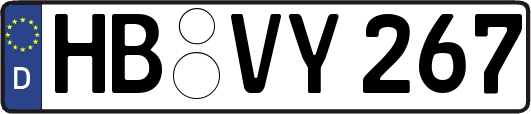 HB-VY267