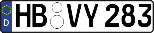 HB-VY283