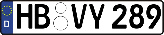 HB-VY289