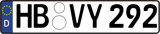 HB-VY292