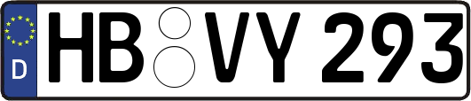 HB-VY293