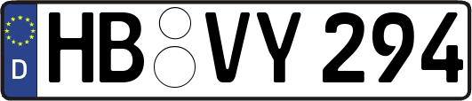 HB-VY294