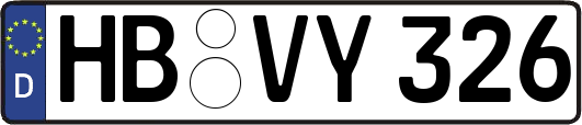 HB-VY326