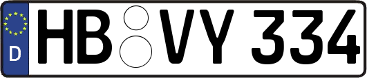 HB-VY334