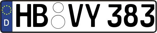 HB-VY383