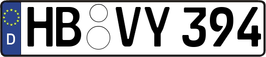 HB-VY394
