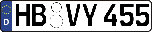 HB-VY455