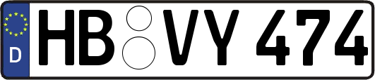 HB-VY474