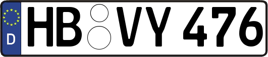 HB-VY476