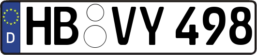 HB-VY498