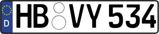 HB-VY534