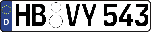 HB-VY543