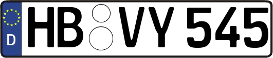 HB-VY545