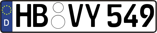 HB-VY549